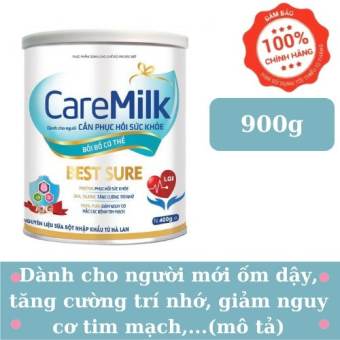 Sữa bột, Sữa Care Milk BEST SURE dành cho người mới ốm dậy, cần phục hồi sức khoẻ,...