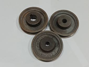 BULY GAN 10CM 1 RẢNH , 100MM BẢNG A B ( PULLEY ) PULY KÉO TẢI