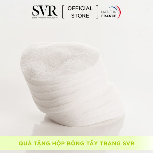 Hộp Bông Tẩy Trang SVR cao cấp 60 miếng - Bộ chăm sóc da mặt |  TheFaceHolic.com