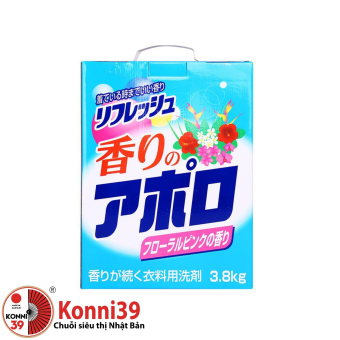 BỘT GIẶT HƯƠNG HOA KAORI NO APPOLO 3.8kg - FreeShip Max - Konni39 Sơn Hòa