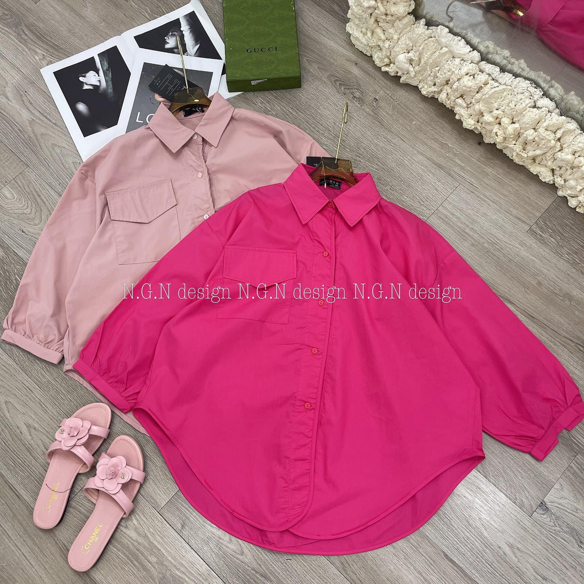 Sơmi vitage e về full màu cho kh đây toàn màu hot thôi ah 2 sz sm