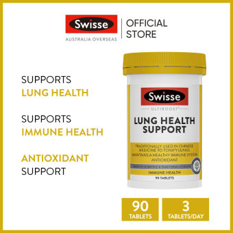 Viên Uống Bổ Phổi Swisse Ultiboost Lung Health Support 90 Viên [Delivery Time: 15-30 Days]