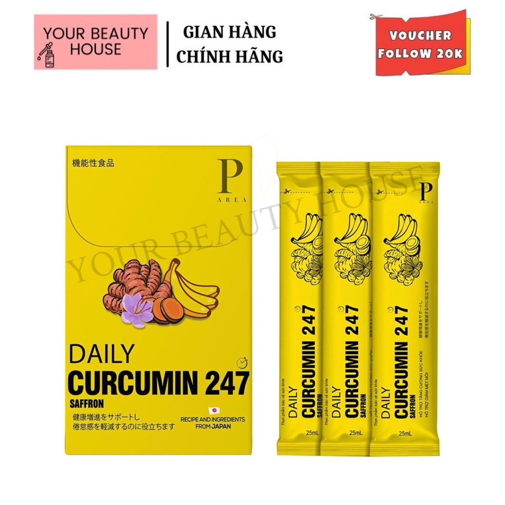 Thạch Nghệ Saffron Vị Chuối - Tách lẻ 1 gói