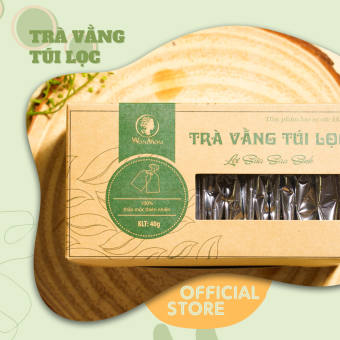 Trà vằng túi lọc Wonmom hộp 20 túi lọc