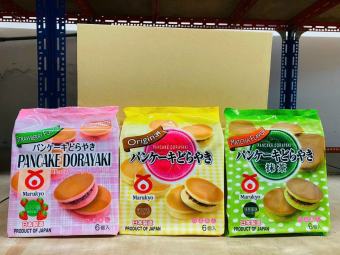 Bánh rán nhân đậu đỏ Marukyo Pancake Dorayaki 310g