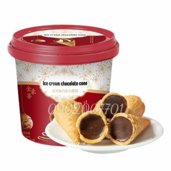 Bánh Kem Ốc Quế Socola Xô  Đài Loan 158gr - đồ ăn vặt
