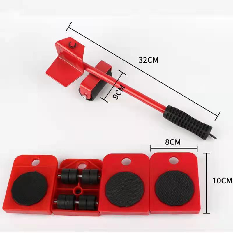Bộ dụng cụ di chuyển đồ đa năng/ dụng cụ di chuyển nội thất qt-108/ dụng cụ hỗ trợ nâng đồ nặng/ bộ nâng đồ toolland qt108/ dụng cụ nâng đồ vật