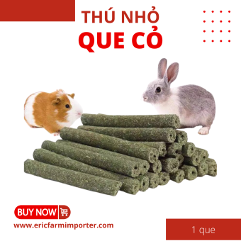 Bánh Que Cỏ Mài Răng FREE SHIP Bánh Mài Răng Thức Ăn Bổ Dưỡng Cho Thỏ, Bọ,Sóc,Hamster