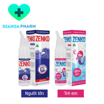Dung dịch xịt vệ sinh mũi Zenko (Nhất Nhất)