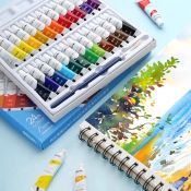 Beginner Oil Paint Set - 6, 12, or 24 Colors