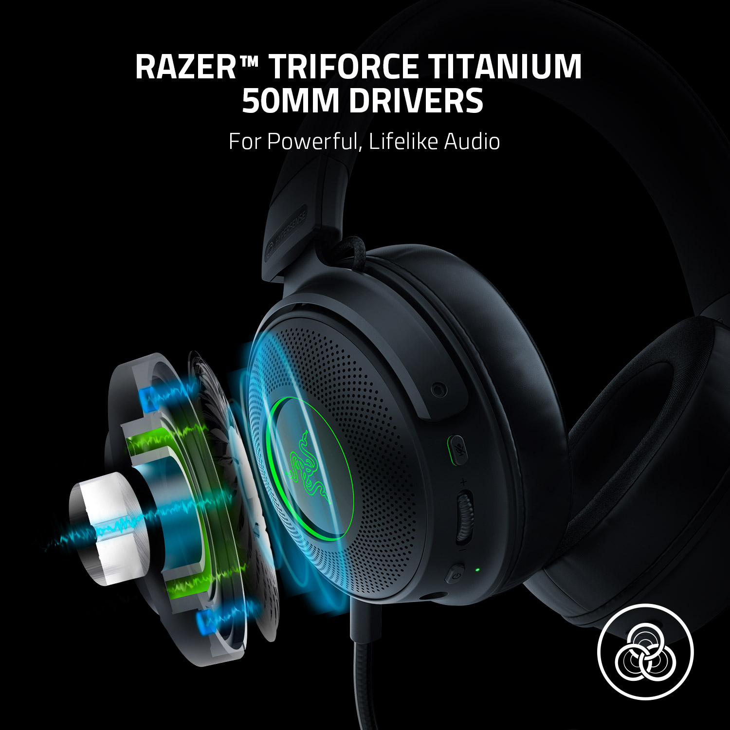 Razer Kraken V3 Pro - Wireless Gaming 