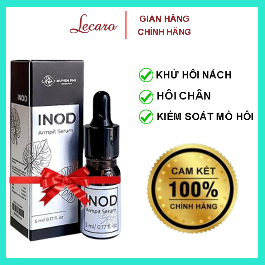 Serum INOD Hôi Nách Huyền Phi, Khử Mùi Hôi Nách, Hôi Chân, Hôi Cơ Thể, Ngăn Tiết Mồ Hôi, Giảm Thâm Nách, Tinh Dầu Thiên Nhiên khử mùi Hôi Nách, dùng như Lăn Khử Mùi, Lăn Nách LECARO STORE