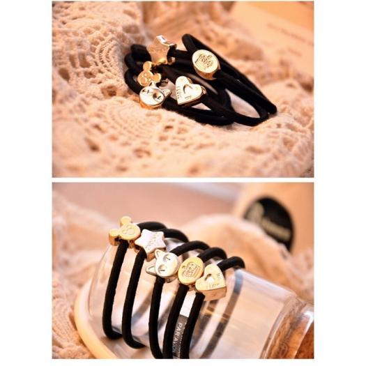 100 Dây buộc tóc Hàn quốc xinh xắn