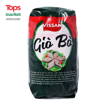 Giò Bò Vissan Cây 500G - Siêu Thị Tops Market