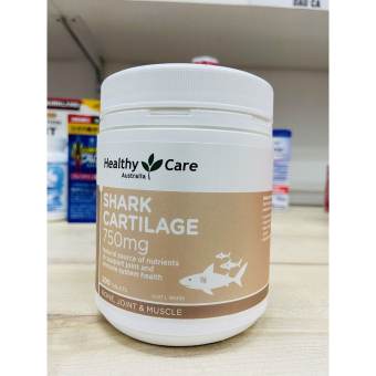 Viên uống Shark Cartilage 750mg Sụn Vi Cá Mập Healthy Care 200 viên - Hỗ trợ xương khớp sụn cá mập