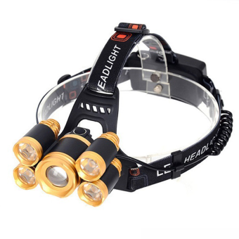 Đèn pin đội đầu 5 bóng Led  Đèn pin đội đầu 5 bóng LED siêu sáng Đèn pin đội đầu 5 bóng 40WĐèn Pin đội đầu 5 bóng Led đa tác dụng Đèn Đội Đầu 5 Bóng XML T6Đèn Pin đội đầu 5 bóng led siêu sáng hàng cao cấp chính