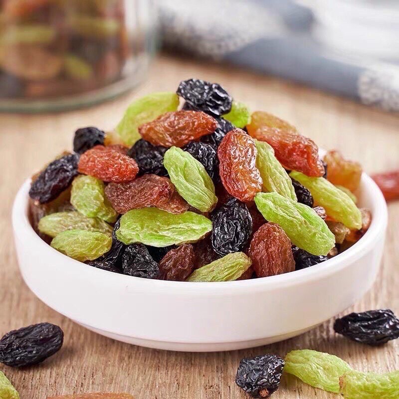 [Nho khô mix] Nho 500gr NHO SẤY KHÔ NINH THUẬN CHUA NGỌT. Shop bách hóa hạt dinh dưỡng