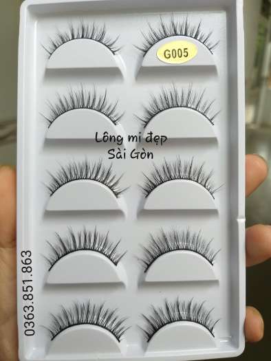Lông mi 3D lông mi chồn - G005