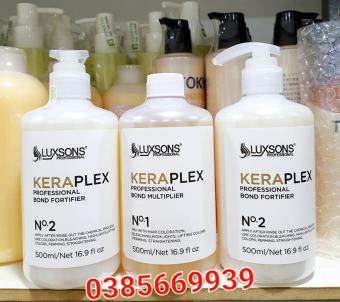 BỘ PHỤC HỒI CHUYÊN SÂU KERAPLEX HỔ TRỢ LÀM HÓA CHẤT TÓC TẨY , UỐN , DUỖI, NHUỘM , PHUC HỒI TÓC, HƯ TỔN 500ML