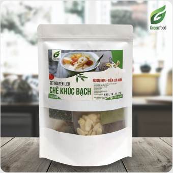 Chè Khúc Bạch | Set 24 chén | Set nguyên liệu Chè Khúc Bạch 500gr
