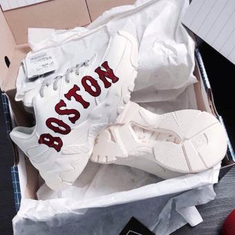Gìay MLB Boston, Giày Sneaker MLB nâng đế tôn dáng đủ size nam nữ