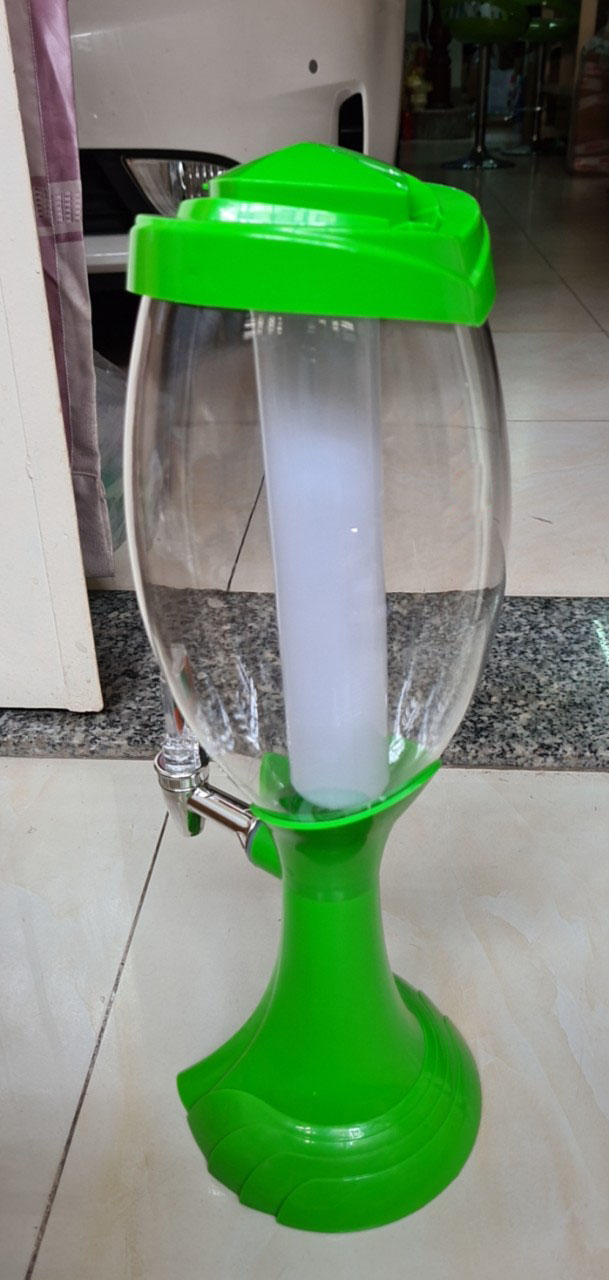 Bình Đựng Nước Dung Tích 3 Lít (Tháp Bia Mẫu V8)