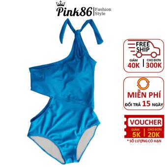 Bikini, đồ bơi nữ liền thân lệch vai duyên dáng BK-554a