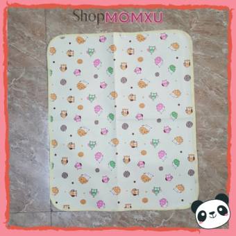 Chiếu lót cao su chống thấm Hiền trang 3 lớp cho bé (58x65cm)- Nhiều mẫu
