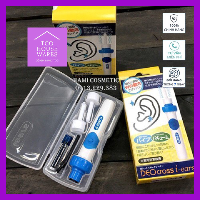 Máy lấy ráy tai Japan - Máy hút ráy tai Japan - An toàn - hiệu quả