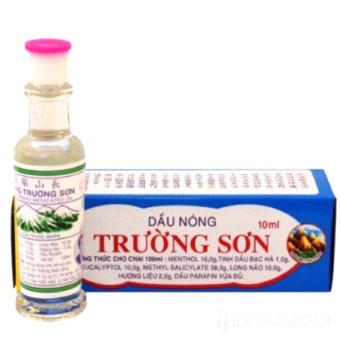 DẦU NÓNG TRƯỜNG SƠN 10ml