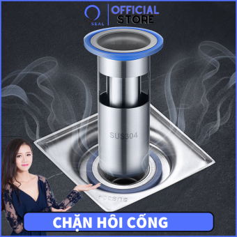 Ngăn Mùi Thoát Sàn Nhà Tắm - INOX 304 - Chống Mùi Hôi Ngăn Vi Khuẩn Trào Ngược Lên - Chặn Mùi Hôi Cống
