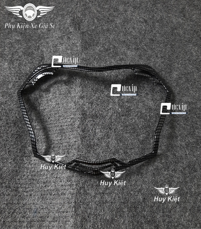 Viền đèn pha trước xe lead 2017 - 2019 carbon ms1834