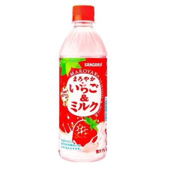Daiso Nước Uống Vị Dâu Sữa Sangaria 500Ml