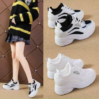 Giày thể thao độn đế ❤ giày sneaker đế độn giày đế cao giày trắng độn đế