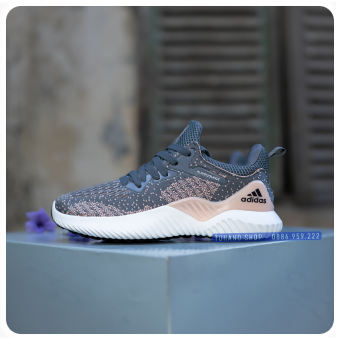 Giày Sneaker Nữ Giày Thể Thao Nữ Alpha Màu Tiêu Hồng