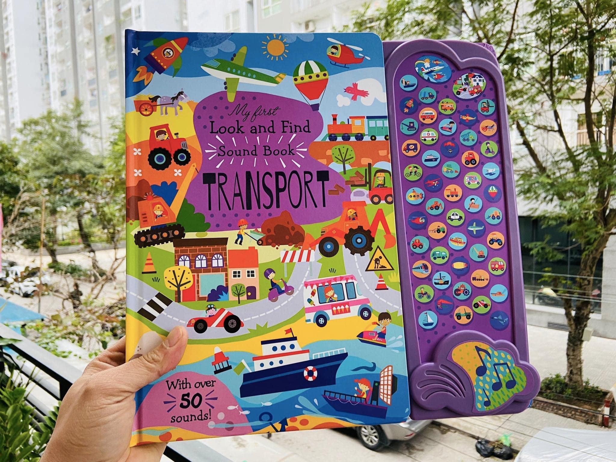Sound book - transport