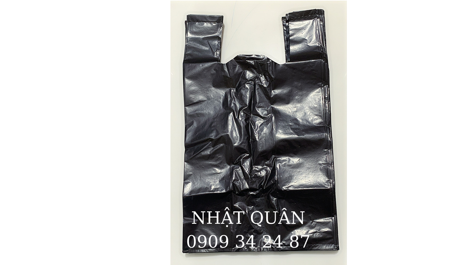 1kg Túi nilong đen bóng tốt loại đựng 1kg
