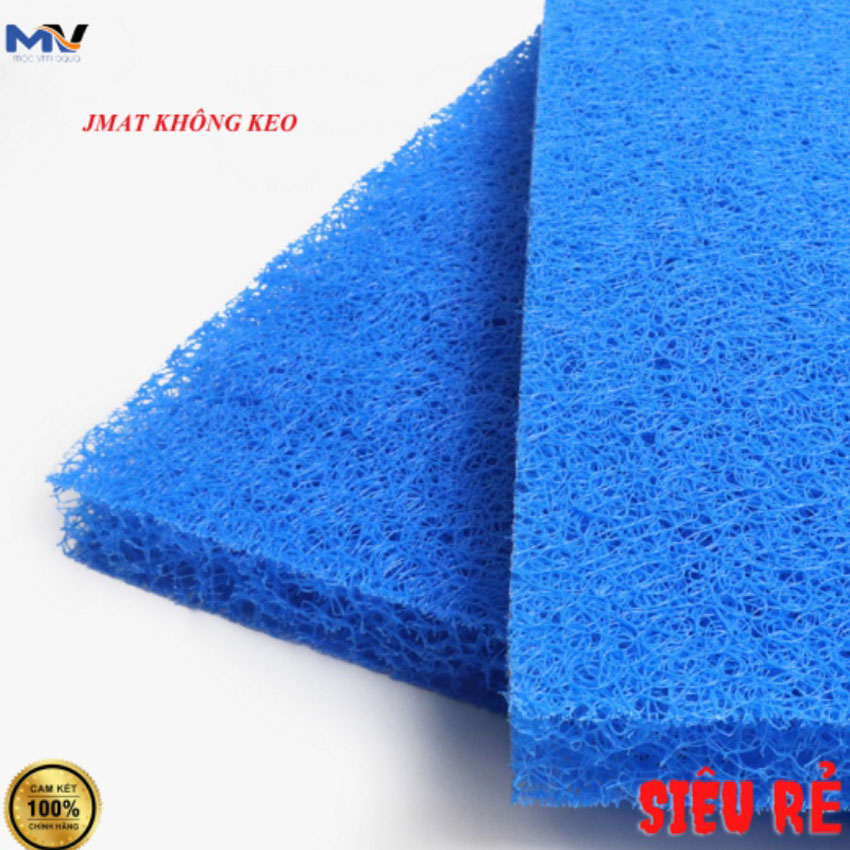Jmat không keo kích thước 100 x 200 cm , bùi nhùi ép nhiệt lọc nước