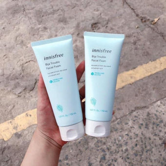 Sữa Rửa Mặt Innisfree Bija Trouble Facial Foam 150ml