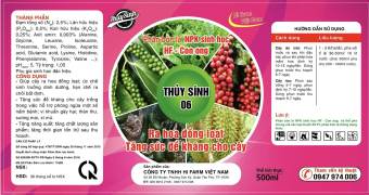 Phân bón lá - Thủy Sính 06 (Nhãn mới Siêu Ra Hoa F04)