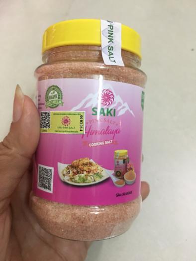 Muối Hồng Himalaya SAKI ( Hàng Chính Hãng Organic)