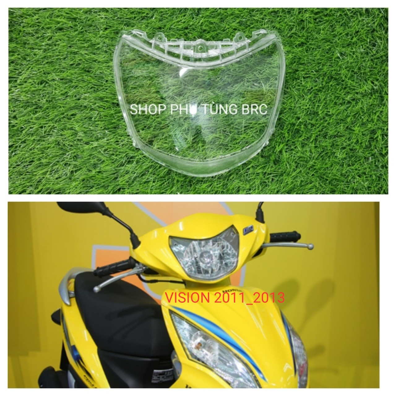 Chụp đèn pha xe vision đời 2011 - 2019
