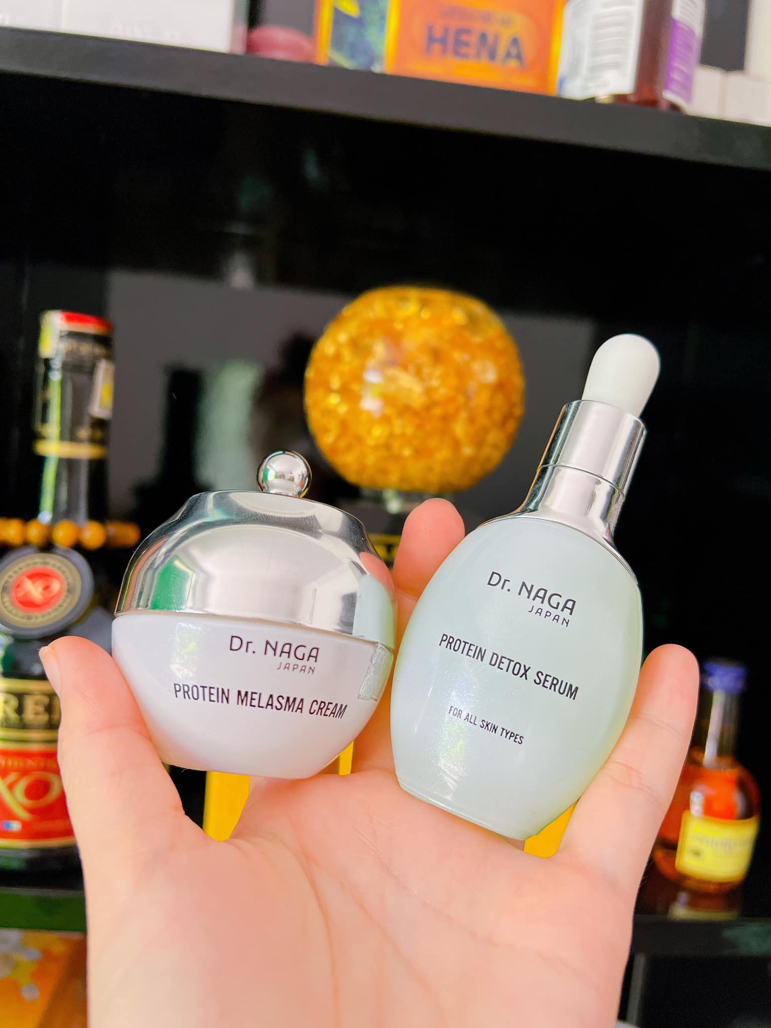 Combo huyết thanh dr. naga - tặng kèm son trị gia 350k
