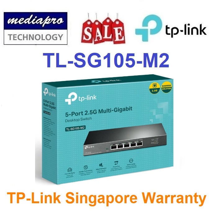 TP-LINK DS105X Omada 5-port 10Gbps Desktop Switch ( Mulit-Gigi 10G