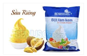 Bột làm kem tươi vị Sầu Riêng