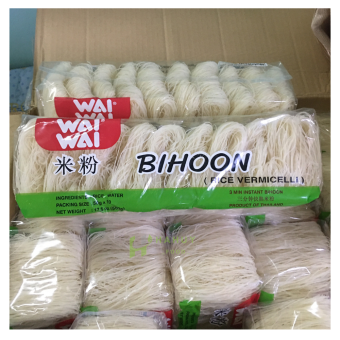 Bún gạo khô - Bún gạo Wai Wai gói 10 vắt - Loại đặc biệt dai ngon thơm mềm 500gr