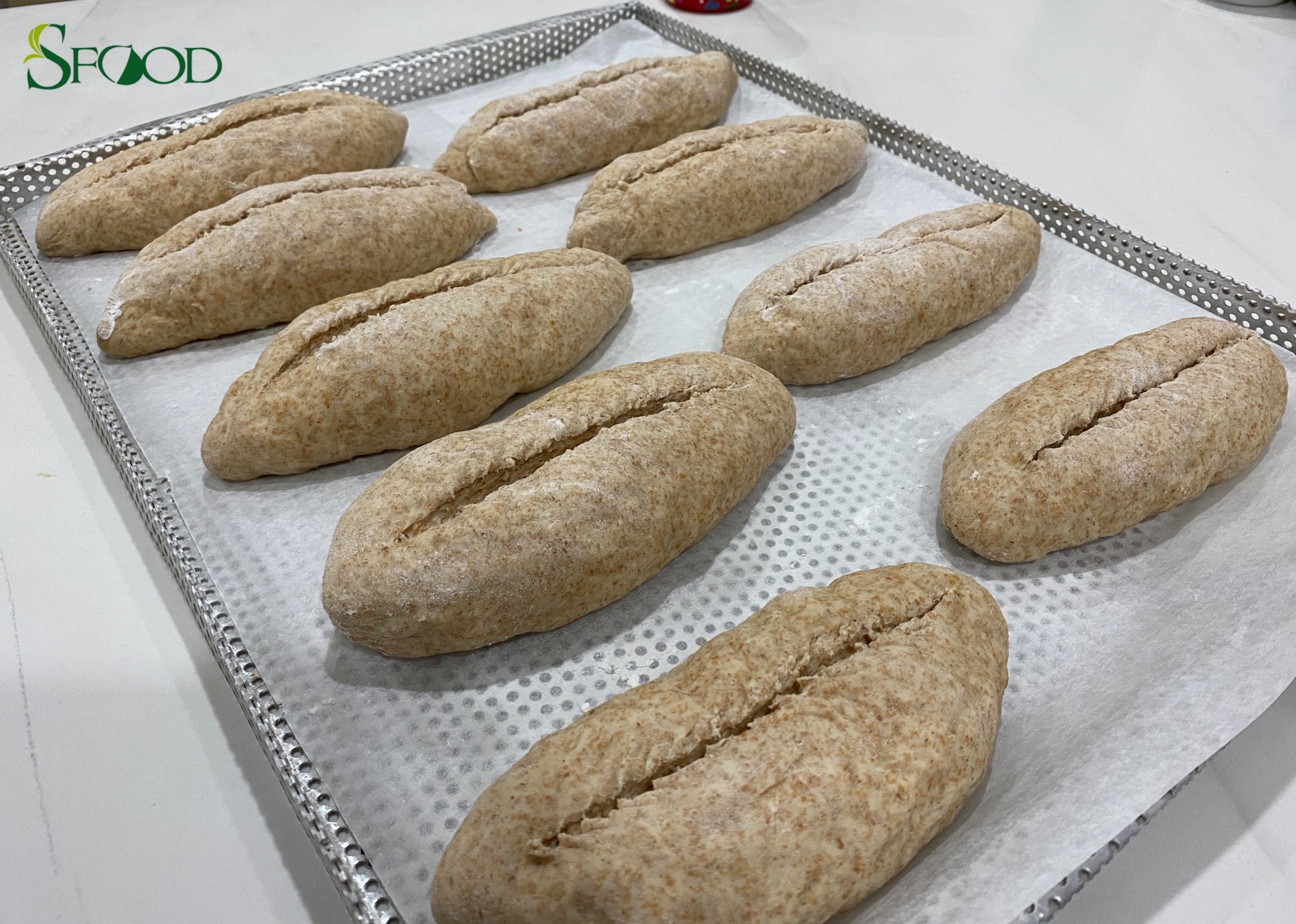Bột làm bánh mì trắng SFOOD 500g, bột bánh mì trộn sẵn