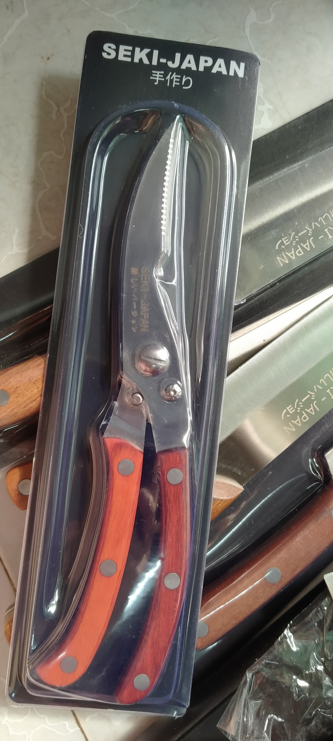 Kéo cắt gà Seki Japan cao cấp hàng nội địa Nhật