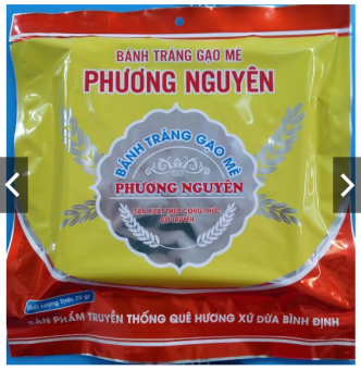 Bánh tráng gạo mè Phương Nguyên nướng sẵn bì 75g