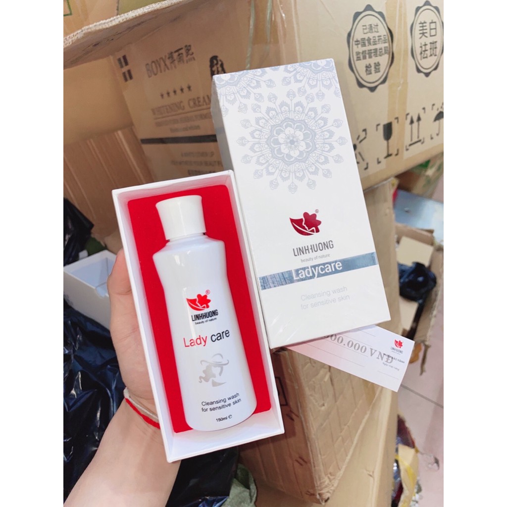 Đ-1Chai Dung dịch vệ sinh phụ nữ - Gel phụ khoa Lady Care Linh Hương Beauty Of Nature 150ml